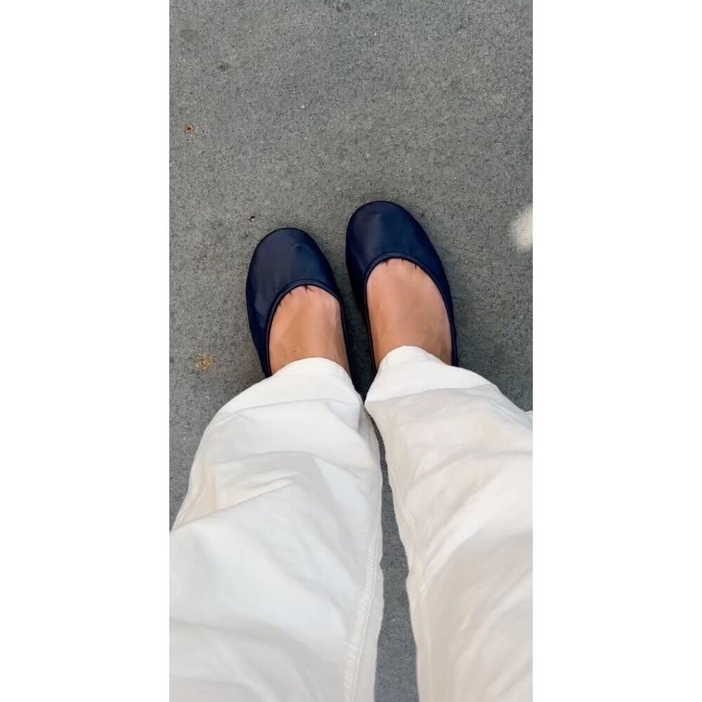 Tieks Foldable Ballet Flat Leather Slip On Travel Shoe Minimalist Comfortable - Picture 4 of 16